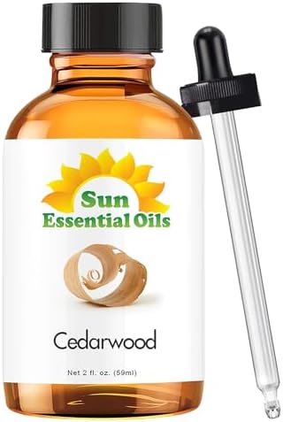 Sun Essential Oils - 4 oz Frankincense Essential Oil with Dropper for Diffuser and Aromatherapy Massage Sun Essential