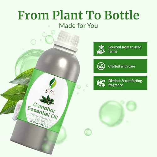 SVA Organic Frankincense Essential Oil – 100% Natural Boswellia Serrata Oil for Aromatherapy and Skin Care
SVA Organic F - Image 32