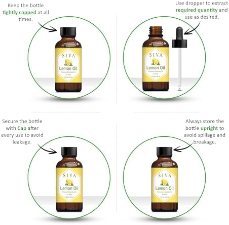 Siva Frankincense Essential Oil - 4 Fl Oz – 100% Natural Boswellia Serrata Oil - for Aromatherapy, Skin Care, and Hair C