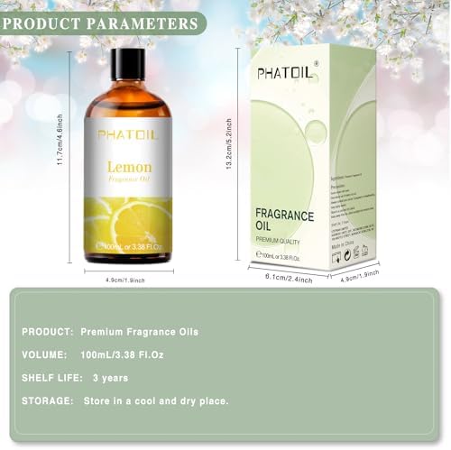 PHATOIL |38FL.OZ Coffee Fragrance Oils for Aromatherapy - Perfect for Diffuser and DIY Projects, Essential Oils for Home