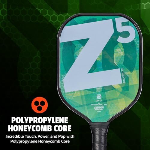 Onix Graphite MOD Z5 Carbon Fiber Pickleball Paddle for Comfortable Play | Onix Graphite MOD Z5 Cushion Comfort Carbon