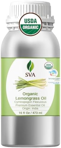 SVA Organic Frankincense Essential Oil – 100% Natural Boswellia Serrata Oil for Aromatherapy and Skin Care
SVA Organic F - Image 47
