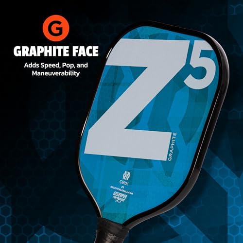 Onix Graphite MOD Z5 Carbon Fiber Pickleball Paddle for Comfortable Play | Onix Graphite MOD Z5 Cushion Comfort Carbon