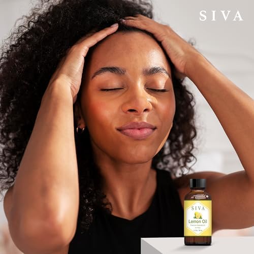 Siva Frankincense Essential Oil - 4 Fl Oz – 100% Natural Boswellia Serrata Oil - for Aromatherapy, Skin Care, and Hair C