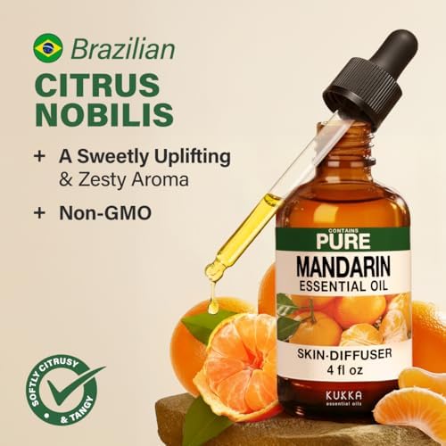 KUKKA Cinnamon Essential Oils for Hair, Skin, Diffuser, Aromatherapy & DIY Soap Making - 4 Fl Oz - Aromatherapy.Monthly