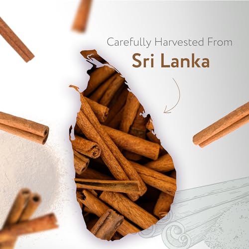 HBNO Organic Cinnamon Bark Essential Oil - 1 oz - For Diffusers, Cleaning & More