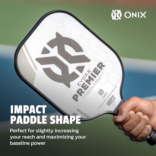 Onix Evoke Premier Professional Tournament Pickleball Paddle - Composite Face for Peak Performance | Onix Evoke Premier