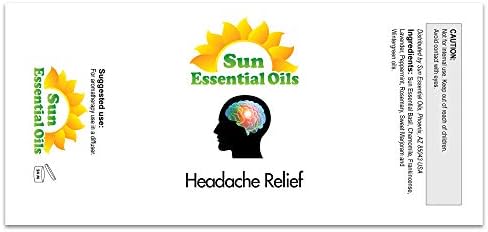 Sun Essential Oils - 4 oz Frankincense Essential Oil with Dropper for Diffuser and Aromatherapy Massage Sun Essential