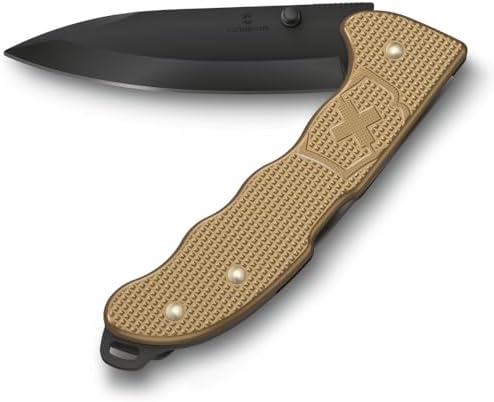 Victorinox Evoke Swiss Army Knife: Foldable Blade, Thumb Stud & Lockback Mechanism for Outdoor Enthusiasts