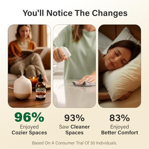 KUKKA Cinnamon Essential Oils for Hair, Skin, Diffuser, Aromatherapy & DIY Soap Making - 4 Fl Oz - Aromatherapy.Monthly