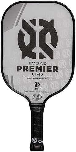Onix Evoke Premier Professional Tournament Pickleball Paddle - Composite Face for Peak Performance | Onix Evoke Premier