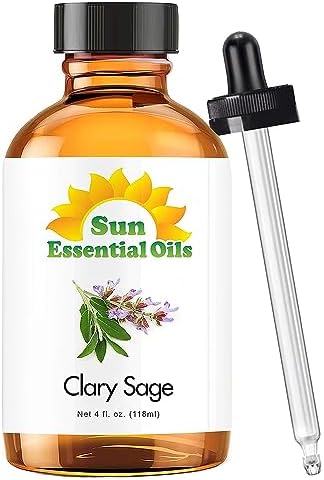 Sun Essential Oils - 4 oz Frankincense Essential Oil with Dropper for Diffuser and Aromatherapy Massage Sun Essential