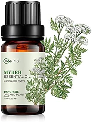 Pure Sandalwood Essential Oil for Diffuser and Aroma - 100% Organic, Santalum Album - 0.33oz | Pure Sandalwood Essentia