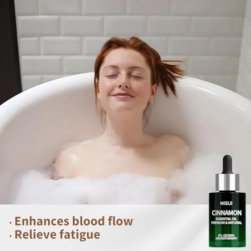 Hand Picked Cinnamon Essential Oils for Diffuser & Aromatherapy, Home, Laundry, Candles & More, 1 FL.OZ