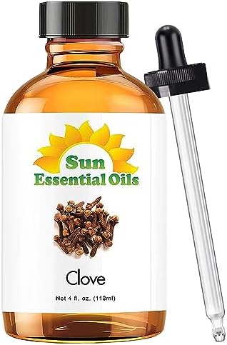 Sun Essential Oils - 4 oz Frankincense Essential Oil with Dropper for Diffuser and Aromatherapy Massage Sun Essential