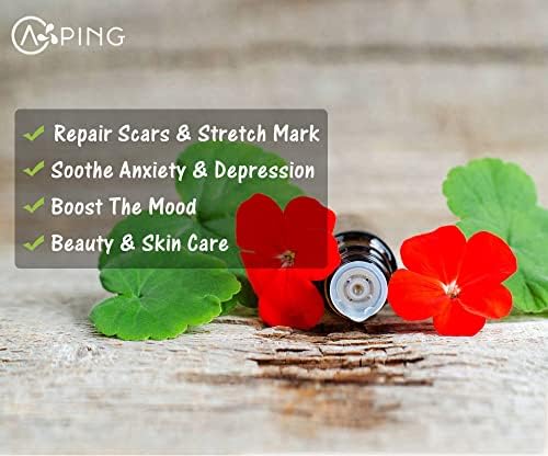 Pure Sandalwood Essential Oil for Diffuser and Aroma - 100% Organic, Santalum Album - 0.33oz | Pure Sandalwood Essentia