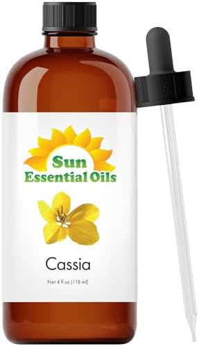 Sun Essential Oils - 4 oz Frankincense Essential Oil with Dropper for Diffuser and Aromatherapy Massage Sun Essential