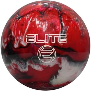 ELITE Star Polyester Bowling Ball - High Durability & Easy Grip - Best for Spare Shooting & League Games - Great for Beg