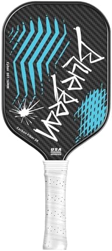 Carbon Fiber Pickleball Paddle for Professional Players | USAPA Approved Pickleball Paddle with Carbon Fiber | BlueBean