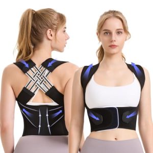 Adjustable Back Brace for Women and Men - Posture Corrector and Scoliosis Support | Women and Men's Posture Corrector B