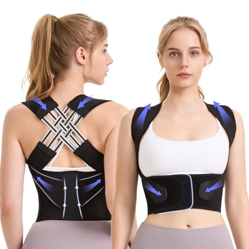 Adjustable Back Brace for Women and Men - Posture Corrector and Scoliosis Support | Women and Men's Posture Corrector B