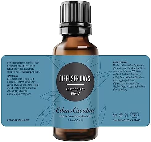 Edens Garden Vanilla Sandalwood Essential Oil Blend - Therapeutic for Aromatherapy, Natural Skin Care, Best for Diffusin