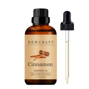 100% Pure Cinnamon Essential Oil for Aromatherapy - 1 Fl Oz