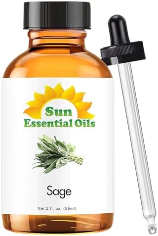 Sun Essential Oils - 4 oz Frankincense Essential Oil with Dropper for Diffuser and Aromatherapy Massage Sun Essential