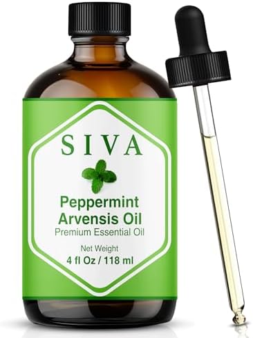 Siva Frankincense Essential Oil - 4 Fl Oz – 100% Natural Boswellia Serrata Oil - for Aromatherapy, Skin Care, and Hair C