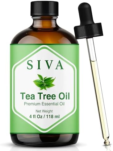 Siva Frankincense Essential Oil - 4 Fl Oz – 100% Natural Boswellia Serrata Oil - for Aromatherapy, Skin Care, and Hair C