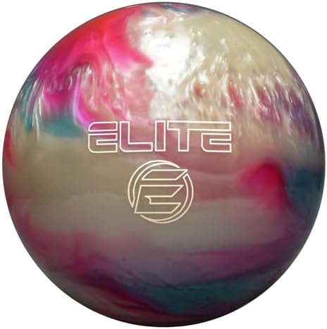ELITE Star Polyester Bowling Ball - High Durability & Easy Grip - Best for Spare Shooting & League Games - Great for Beg