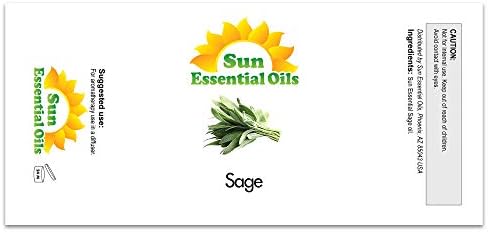 Sun Essential Oils - 4 oz Frankincense Essential Oil with Dropper for Diffuser and Aromatherapy Massage Sun Essential