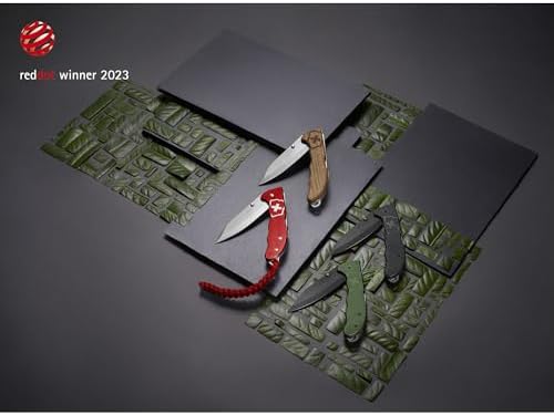 Victorinox Evoke Swiss Army Knife: Foldable Blade, Thumb Stud & Lockback Mechanism for Outdoor Enthusiasts
