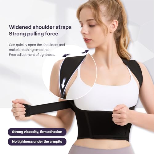 Adjustable Back Brace for Women and Men - Posture Corrector and Scoliosis Support | Women and Men's Posture Corrector B