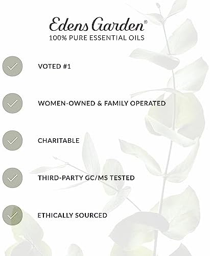 Edens Garden Vanilla Sandalwood Essential Oil Blend - Therapeutic for Aromatherapy, Natural Skin Care, Best for Diffusin