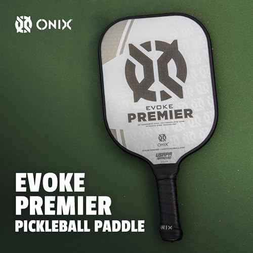 Onix Evoke Premier Professional Tournament Pickleball Paddle - Composite Face for Peak Performance | Onix Evoke Premier