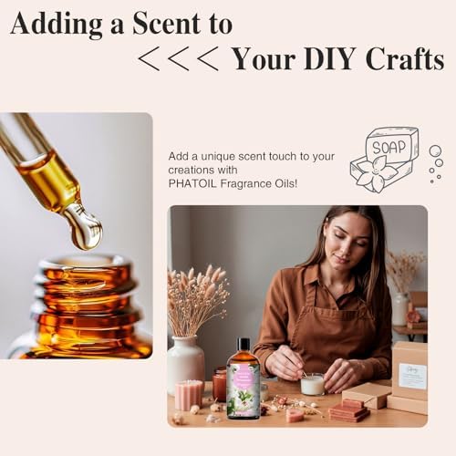 PHATOIL |38FL.OZ Coffee Fragrance Oils for Aromatherapy - Perfect for Diffuser and DIY Projects, Essential Oils for Home