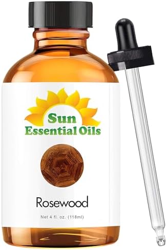 Sun Essential Oils - 4 oz Frankincense Essential Oil with Dropper for Diffuser and Aromatherapy Massage Sun Essential