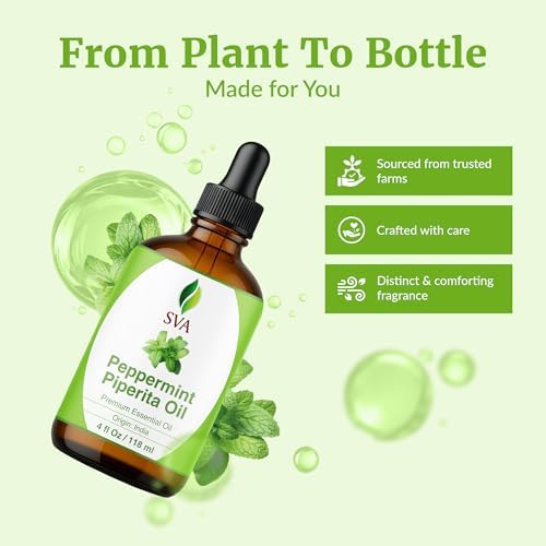 SVA Organic Frankincense Essential Oil – 100% Natural Boswellia Serrata Oil for Aromatherapy and Skin Care
SVA Organic F - Image 57