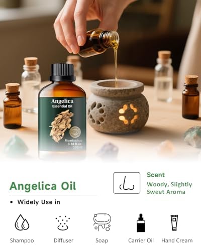 Pure Sandalwood Essential Oil for Aromatherapy and Calm Connection Evening Meditation | Pure Sandalwood Essential Oil f