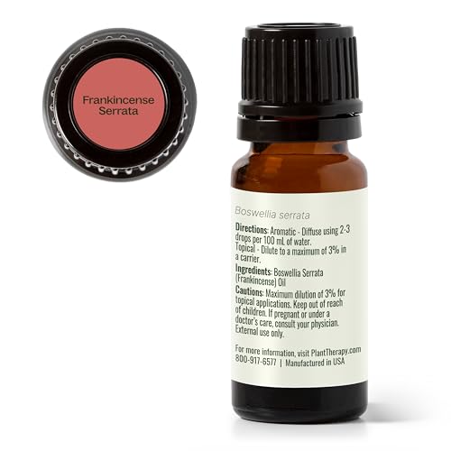 Plant Therapy Frankincense Serrata Essential Oil for Skin Care and Aromatherapy | Plant Therapy 100% Pure Frankincense