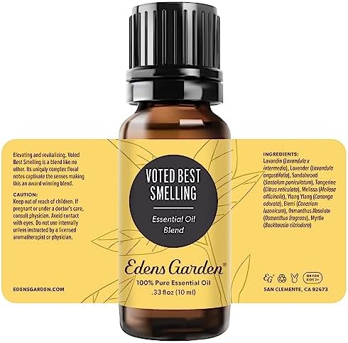 Edens Garden Vanilla Sandalwood Essential Oil Blend - Therapeutic for Aromatherapy, Natural Skin Care, Best for Diffusin