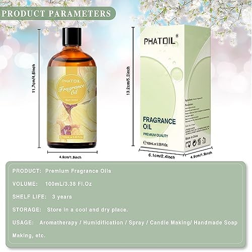 PHATOIL |38FL.OZ Coffee Fragrance Oils for Aromatherapy - Perfect for Diffuser and DIY Projects, Essential Oils for Home