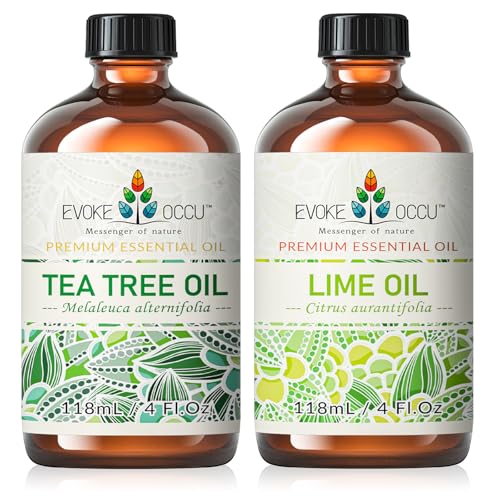 EVOKE OCCU Tea Tree & Lime Essential Oil, 4 Fl Oz