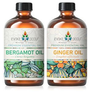 EVOKE OCCU Bergamot & Ginger Essential Oil - 4 Fl Oz
