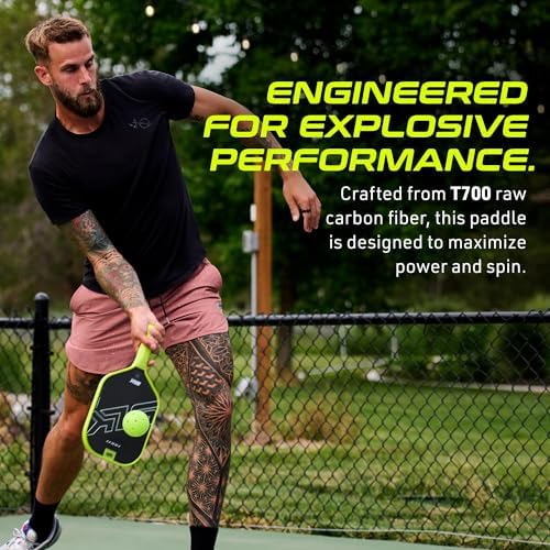 Selkirk Sport SLK Halo Raw Carbon Fiber Pickleball Paddle for Advanced Players | USA Designed | T700, 18k Ultraweave, A