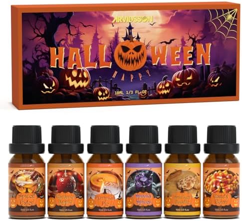 ARVIDSSON Autumn Spice Essential Oil Set - Cinnamon, Pumpkin Pie, Harvest Spice | Perfect for Diffusing in Your Home th