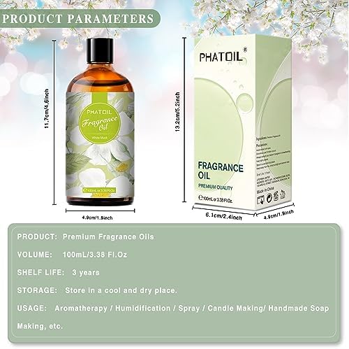 PHATOIL |38FL.OZ Coffee Fragrance Oils for Aromatherapy - Perfect for Diffuser and DIY Projects, Essential Oils for Home