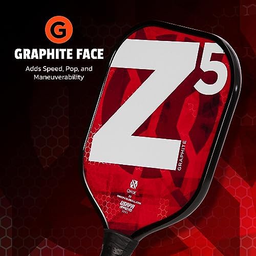 Onix Graphite MOD Z5 Carbon Fiber Pickleball Paddle for Comfortable Play | Onix Graphite MOD Z5 Cushion Comfort Carbon