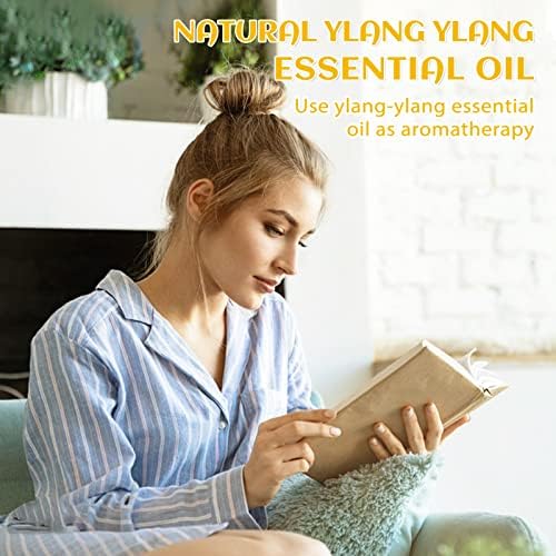 EVOKE OCCU Ylang Ylang and Cedarwood Essential Oils for Relaxation - 4 Fl Oz EVOKE OCCU Ylang Ylang and Cedarwood Essent